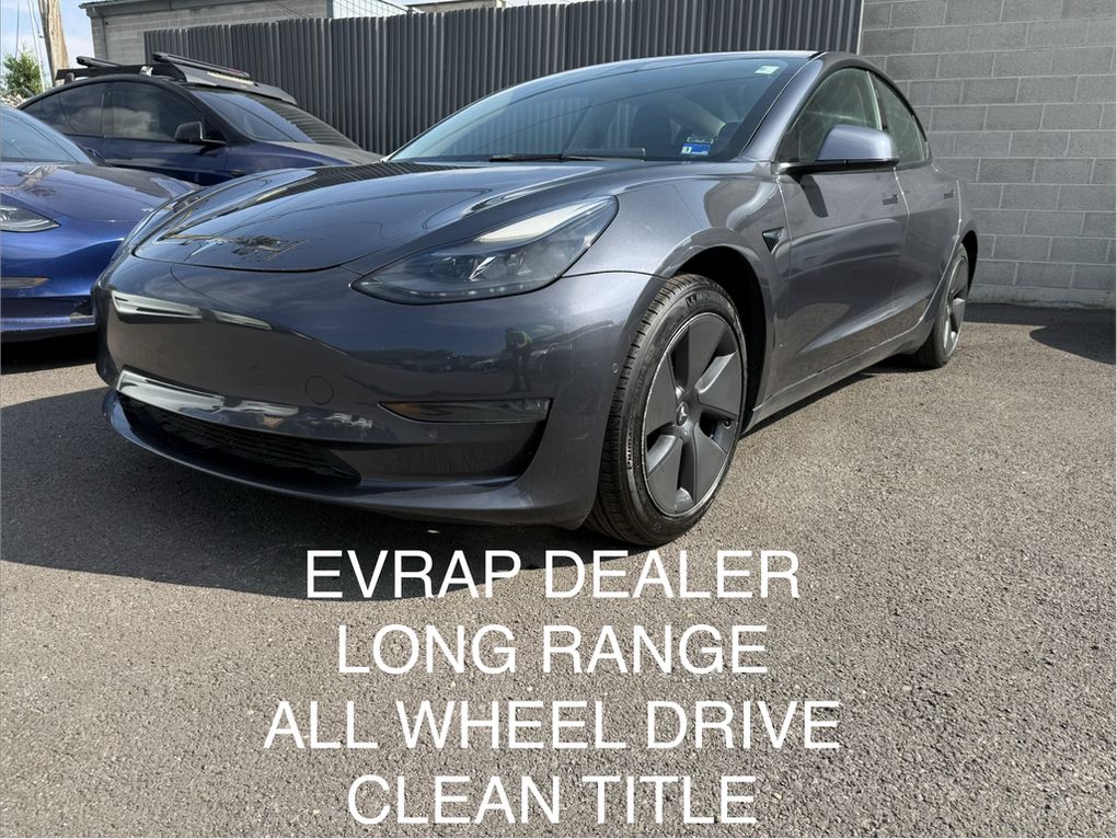 2022 Tesla Model 3 Long Range AWD