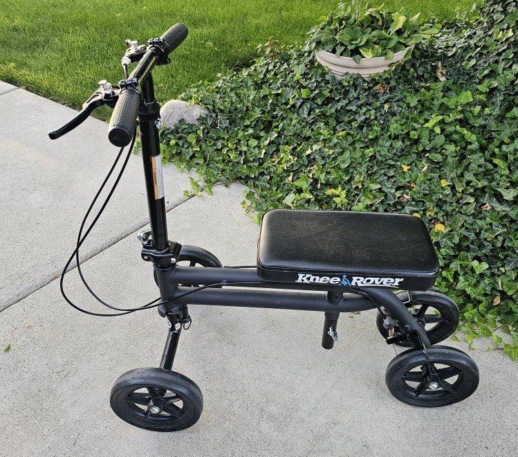 KneeRover Economy All Terrain Knee Scooter Walker with Crutch Alternative