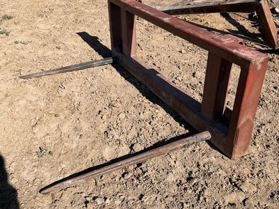 3 point hay spear