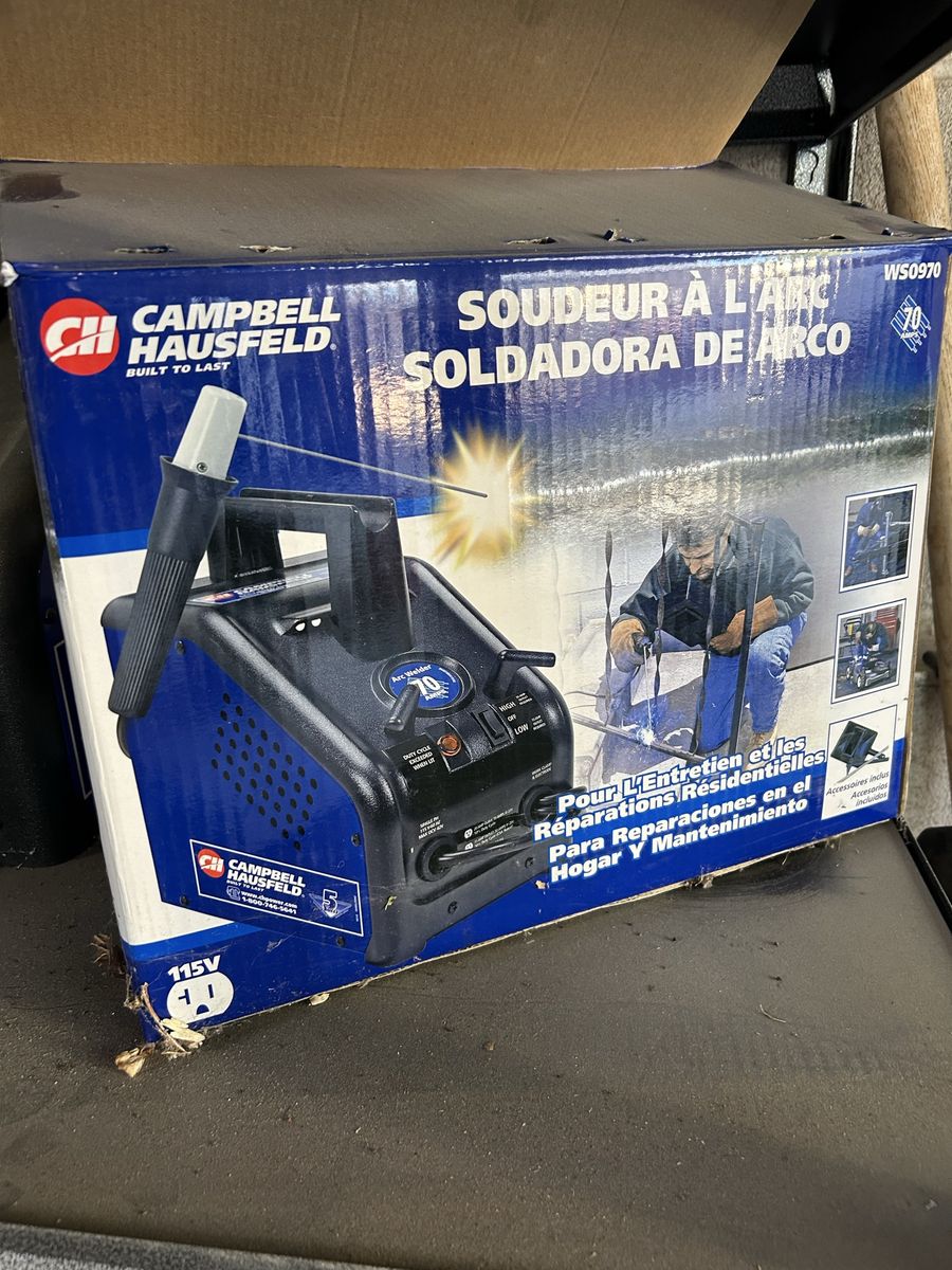 Campbell Hausfeld 70 Amp Arc Welder WS0970 - 115V
