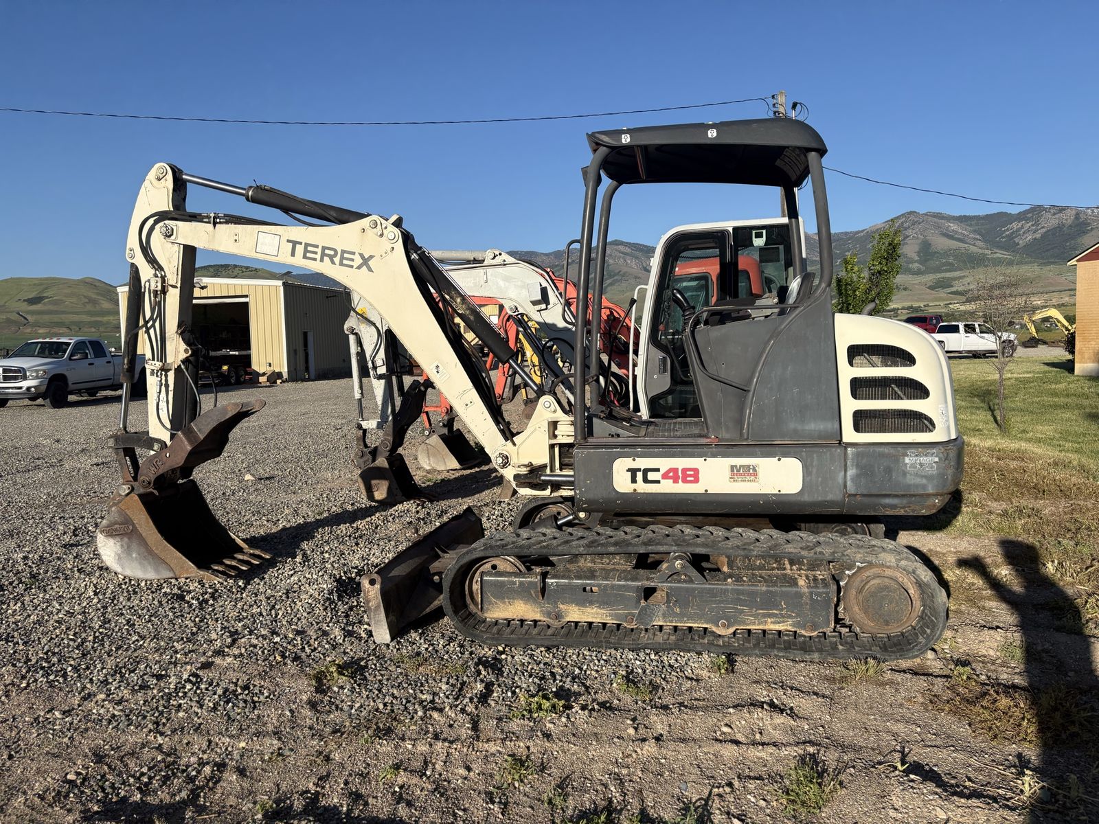 2010 terex tc48 excavator