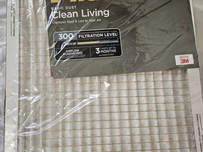 Filtrete HVAC Filters 3-pack 20" x 20" x 1" #86640