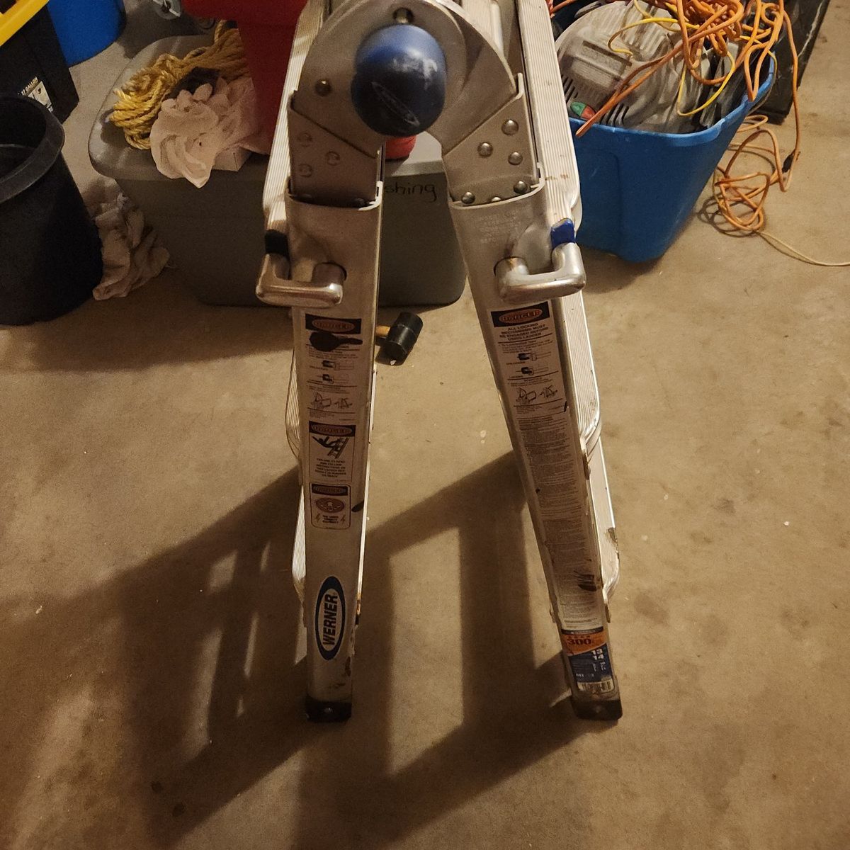 6 ft little giant adjustable latter