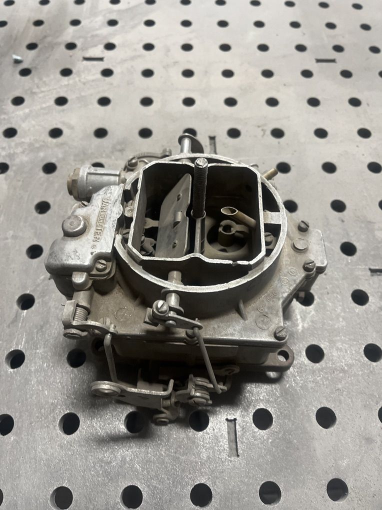 vintage carter Carb Corvette