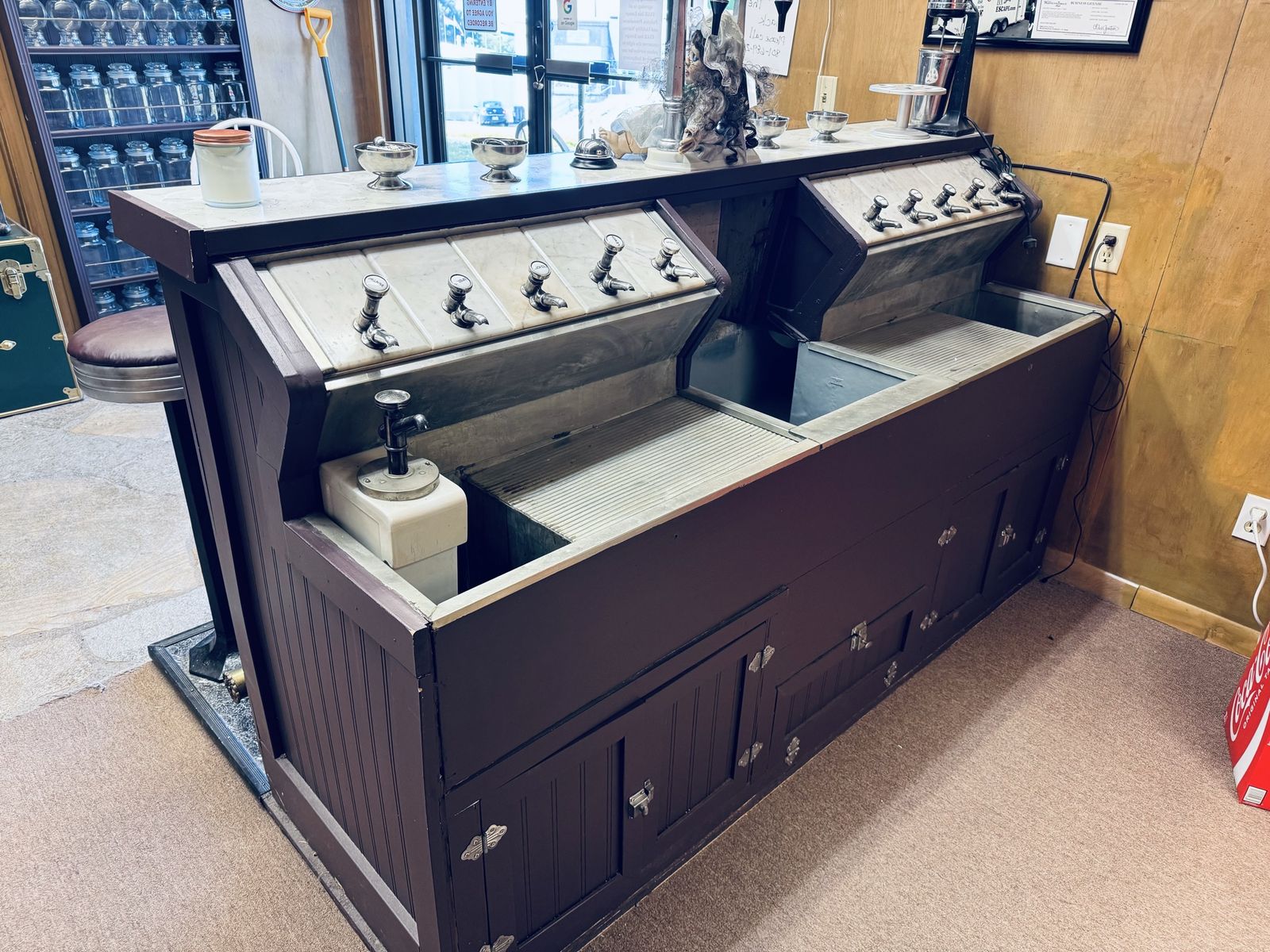 Antique Soda Jerk Bar