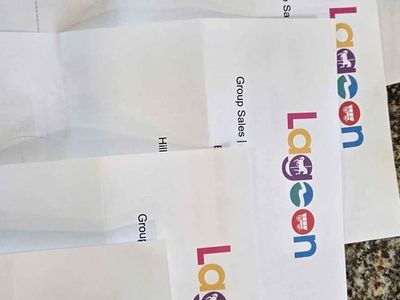 Lagoon Amusement Park Admission Tickets - 5 Good Any Day Tickets