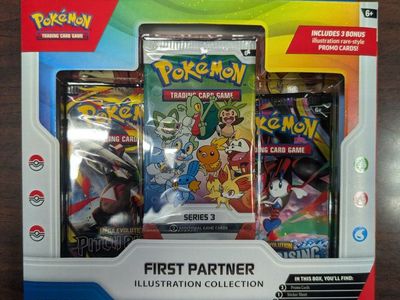 Pokémon TCG First Partner Illustration Collection Box Series 3 Sealed Set