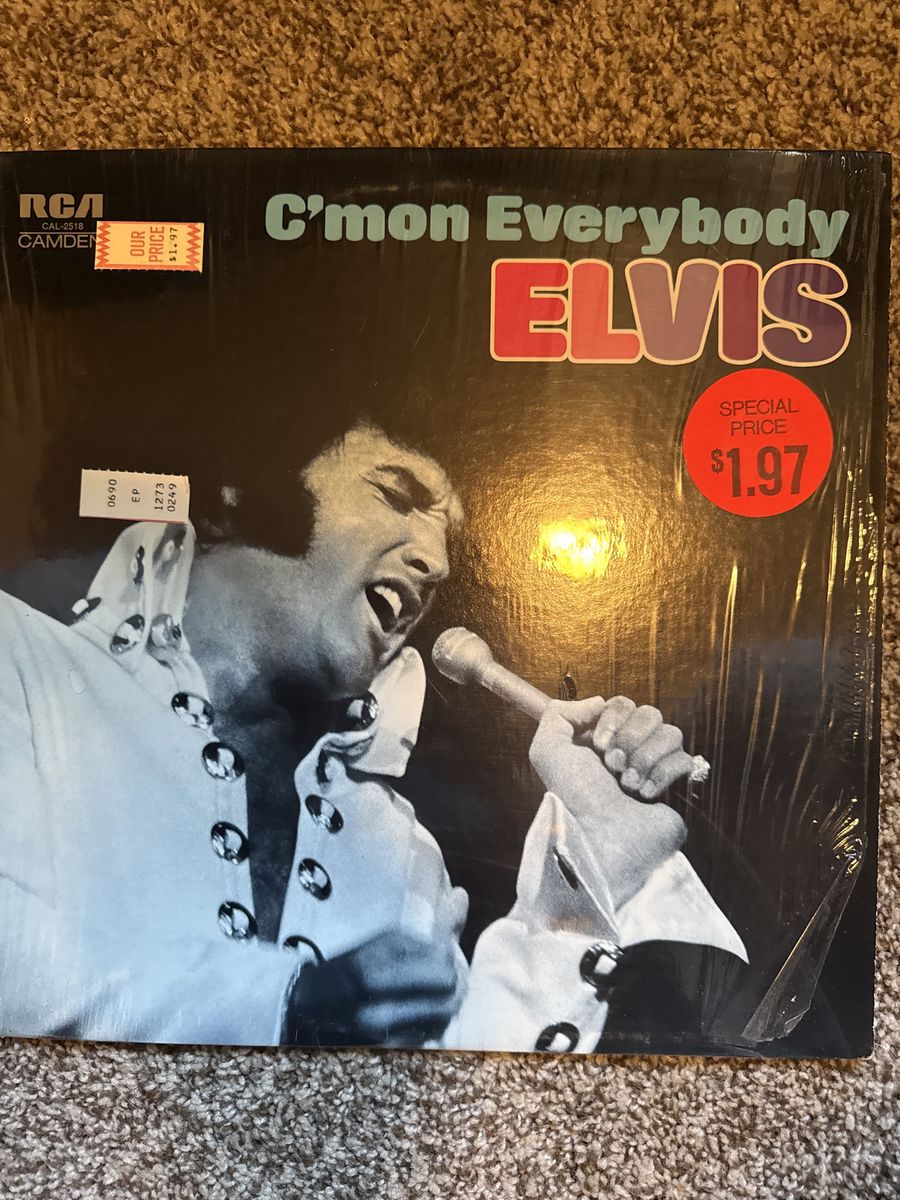 Elvis Presley C'mon Everybody Vinyl LP Record Album Mono CAL-2518