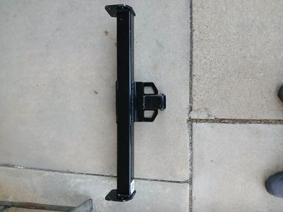 Heavy Duty Black Steel Trailer Hitch Receiver Tow Bar