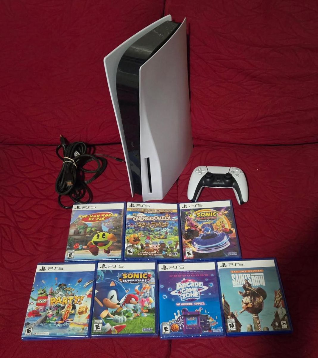 Ps5 with 7 games! trades considered!