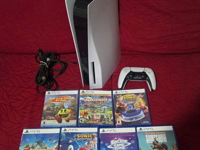 Ps5 with 7 games! trades considered!