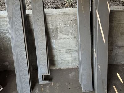 Trex Pebble Gray Composite Decking Boards
