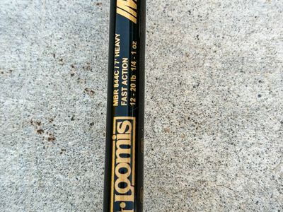 G Loomis IMX MBR 844C 7' Rod and Shimano Curado 200E7