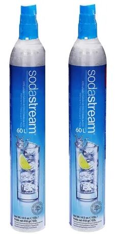 Soda Stream Blue Screw soda CO2 unused canisters