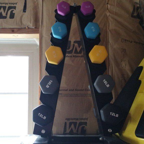 3#-12# dumbells