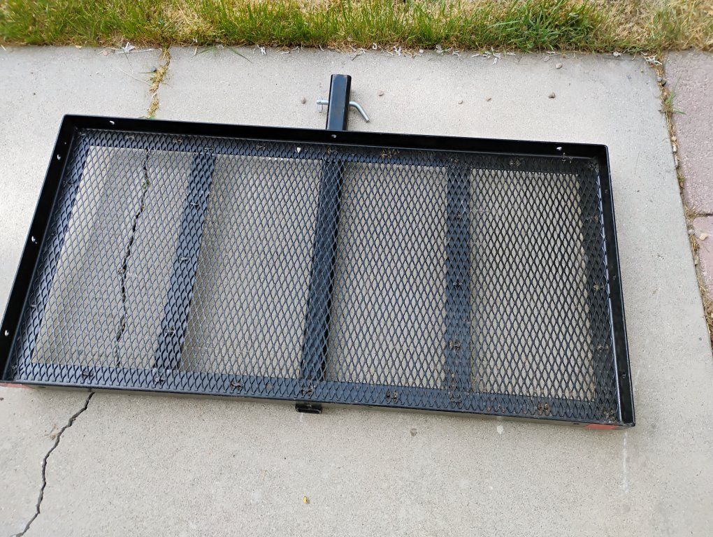 Hitch Mounted Cargo Carrier