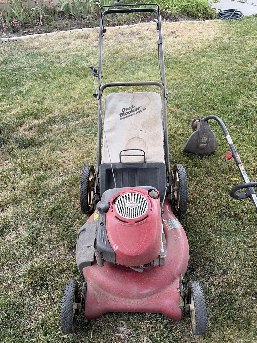 Craftsman Gas-Powered Lawn Mower & Edger/Weed Whacker Combo - Good Condition