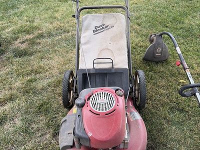 Craftsman Gas-Powered Lawn Mower & Edger/Weed Whacker Combo - Good Condition