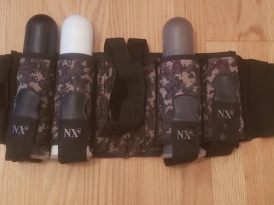 paintball belt with pods