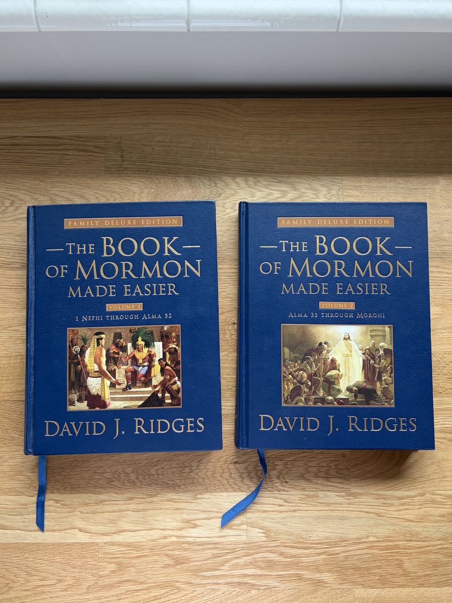 Book of Mormon Deluxe Family Edition Book Set