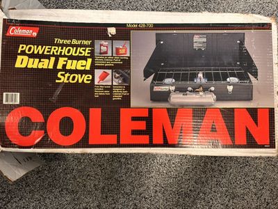 Coleman Three Burner Camping Stove