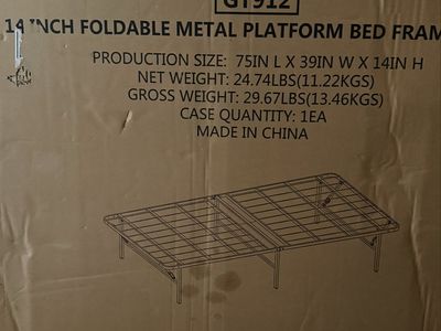 Twin Platform Bed Frame