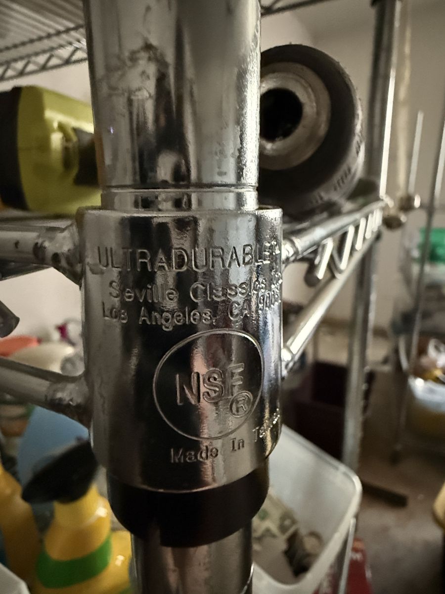 “Heavy-duty garage shelving