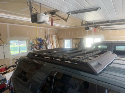 ARB 3/4 Rack Rack for Toyota 4Runner 6th Gen - Black Aluminum Platform trailhunter addition