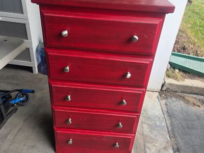 Wood dresser