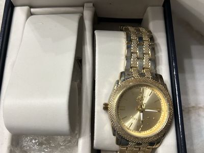 Gold-Tone Watch (Brand New in Box)