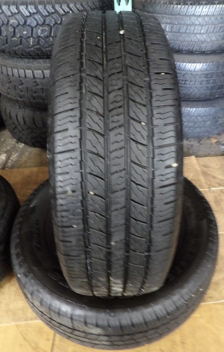 255/70R16 NATIONAL COMMANDO HTS PAIR  OF TWO USED TIRES