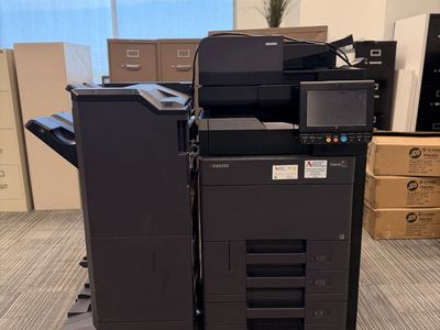 Kyocera TASKalfa 4052ci Color Multifunction Copier Printer Scanner w/ Finisher & 4 Trays