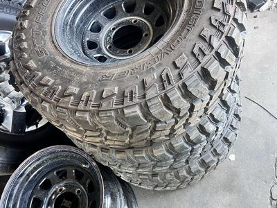 31x10.5-15 LT Coopers on 5x5.5 Wheels Jeep Dodge Ford