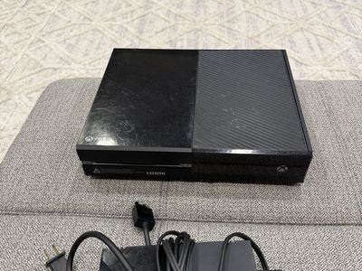 Microsoft Xbox One Console with Power Supply - Black