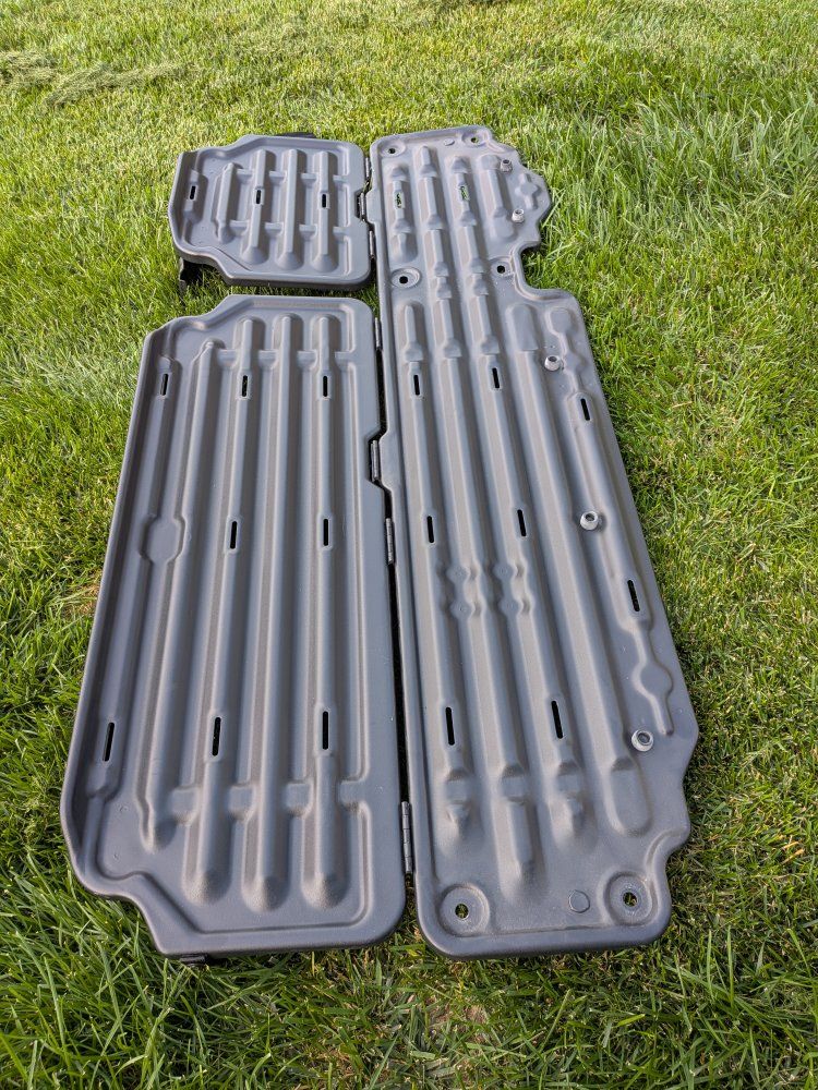 2005 F350 Rear Seat Cargo Shelf / Rear Interior Foldout Floor Panel