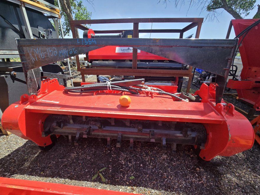 NEW Giyi 60" Drum Mulcher with Knock Down Bar (Skid Steer)