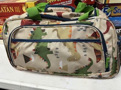 3 Piece Boys Dinosaur Slumber Set Sleeping Bag Tent