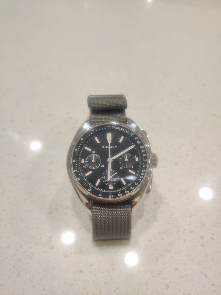 Men's Watch: Bulova Lunar Pilot Chronograph