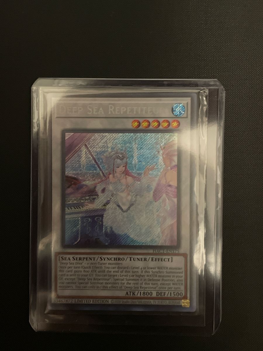 Deep sea repetiteur yugioh card
