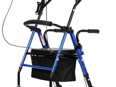 New in Box Elenker MT-8151 Dual-Brake Upright Walker 8" Wheels