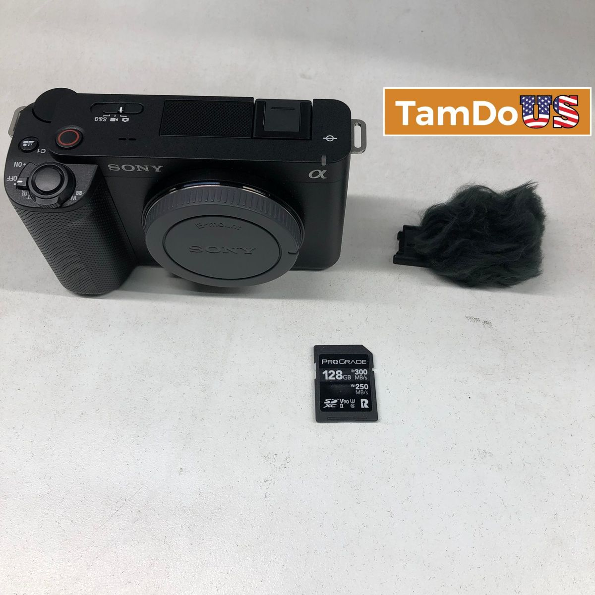 Sony Alpha ZV-E1 4K UHD Mirrorless Vlog Camera With Wind Screen