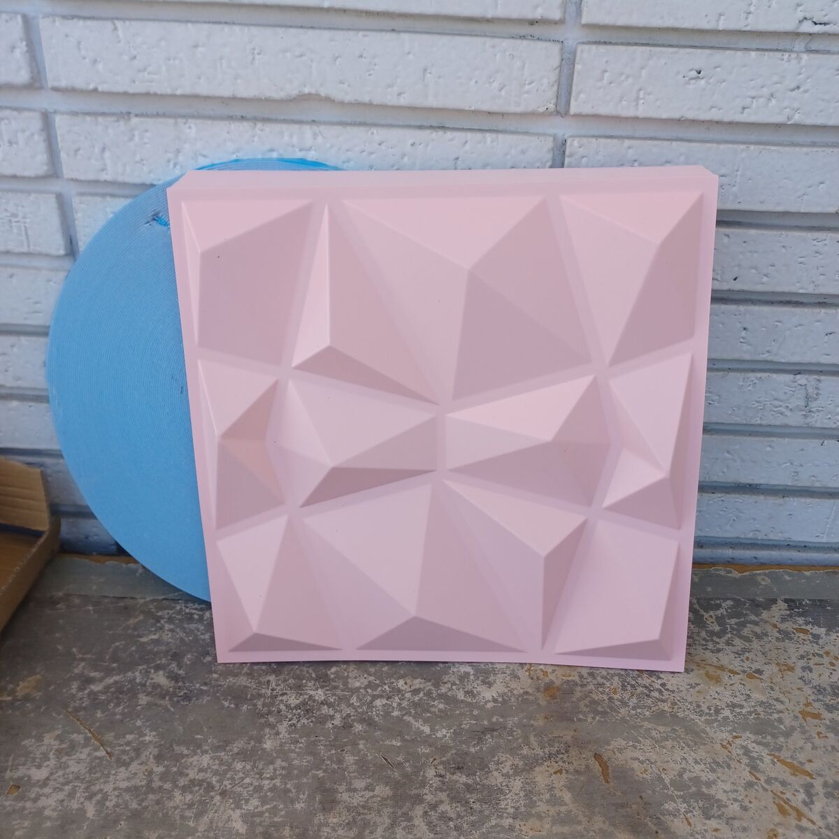 30 pack pink decorative 3D wall panels peel and stick