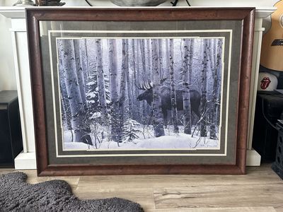 "A Walk in the Woods" by Stephen Lyman (Framed 34¼” x 44¼)