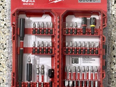 Milwaukee Shockwave Impact Duty 45-Piece Impact Bit Set (Model 48-32-4023)