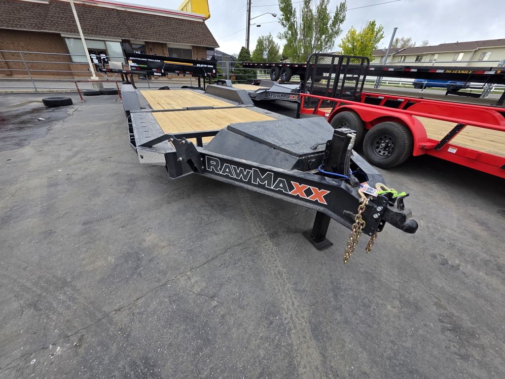 2026 RawMaxx 24' G3X 21K Triple Axle Tilt with Hyd