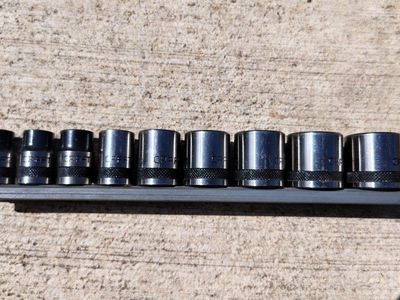 Craftsman 12pt Splined Metric Socket Set 3/8 Drive
