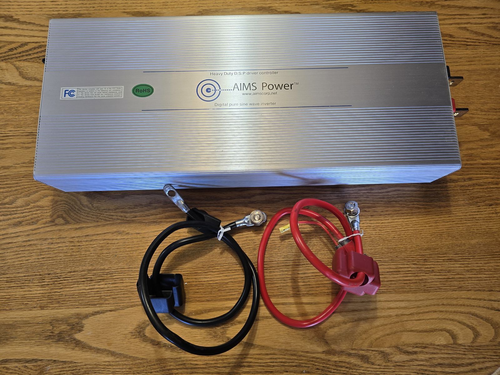 AIMS Power Digital Pure Sine Wave Inverter 3000W 24V w/GFCI - PWRIG300024120S