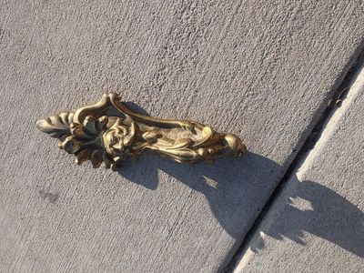 solid brass doorknocker