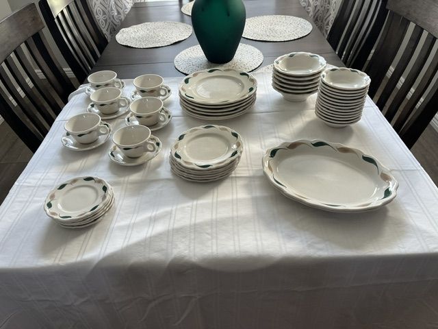 Vintage Dishes made of china (Restaurant Quality)