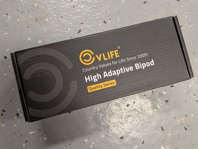 CVLIFE 8-11" Rifle Bipod (Sling Swivel Stud) - Brand New in Box, Never Mounted